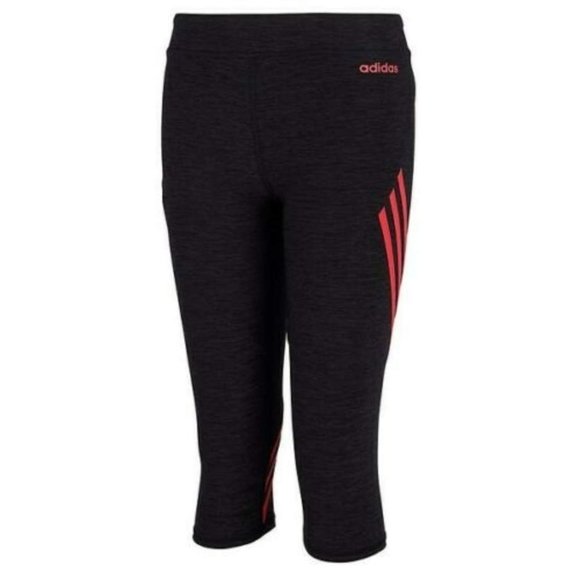 Adidas Sport Capri Leggings Kids' Girls New NWT - Picture 1 of 3